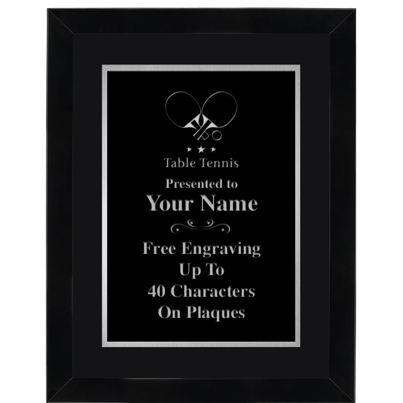 11X14 BLK WD OMEGA FRAME PL SV