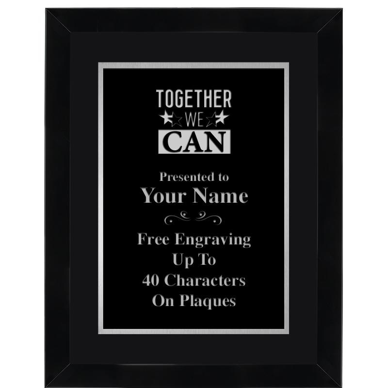 11X14 BLK WD OMEGA FRAME PL SV