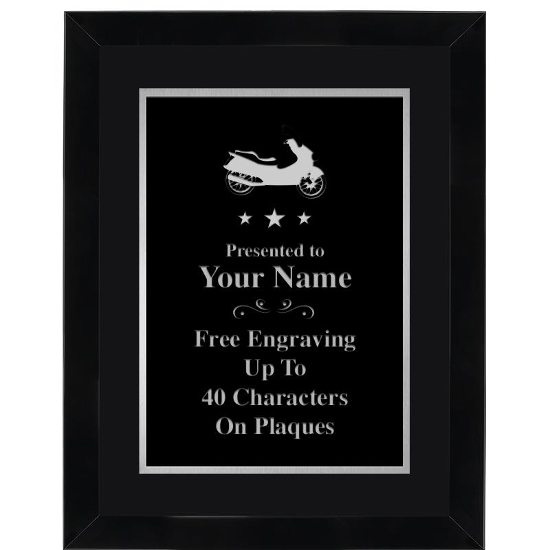 11X14 BLK WD OMEGA FRAME PL SV