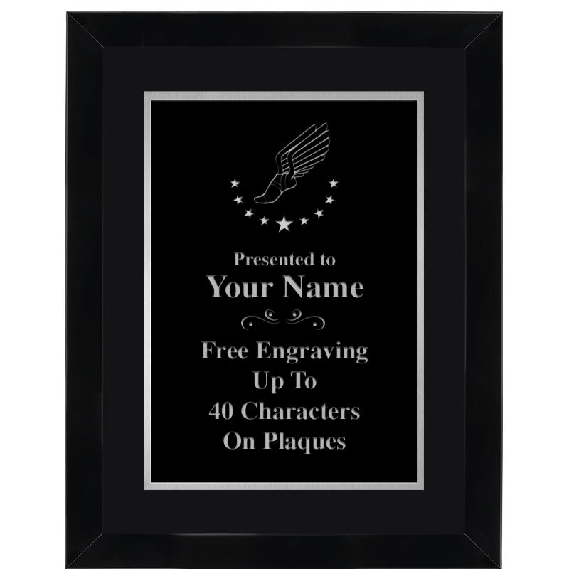 11X14 BLK WD OMEGA FRAME PL SV