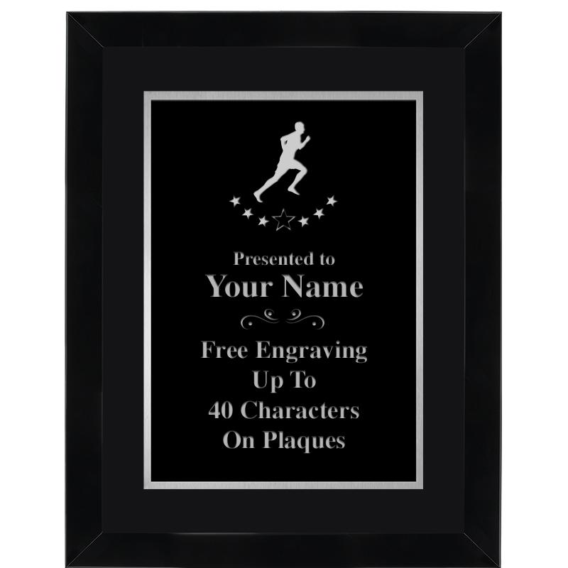 11X14 BLK WD OMEGA FRAME PL SV