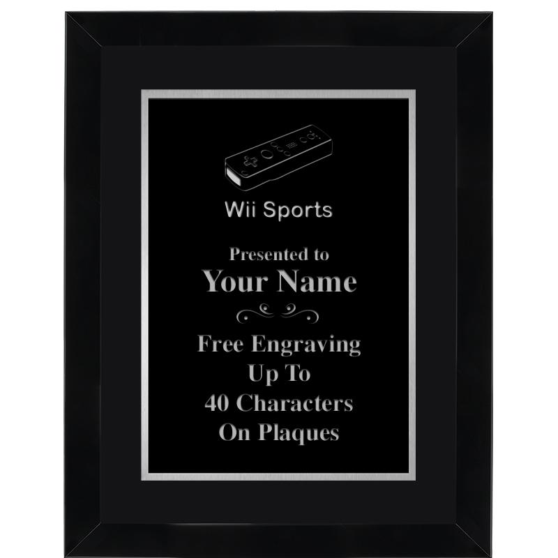 11X14 BLK WD OMEGA FRAME PL SV