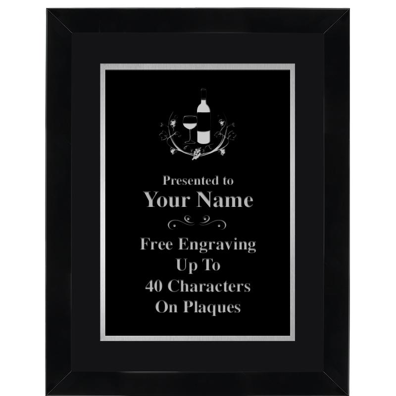 11X14 BLK WD OMEGA FRAME PL SV