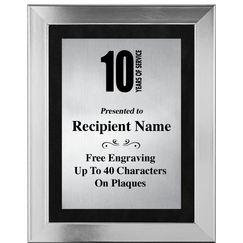 11X14"STAINLESS STEEL OMEGA FR