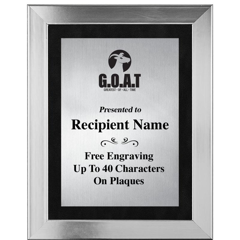 11X14"STAINLESS STEEL OMEGA FR