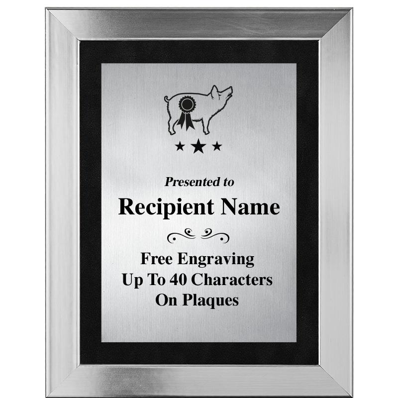 11X14"STAINLESS STEEL OMEGA FR