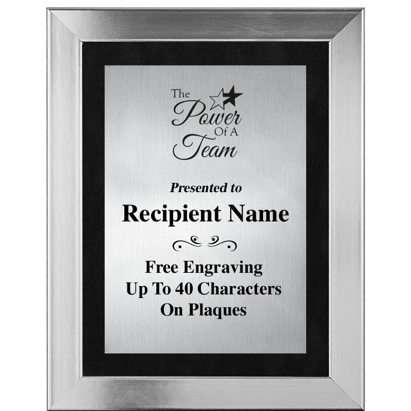 11X14"STAINLESS STEEL OMEGA FR