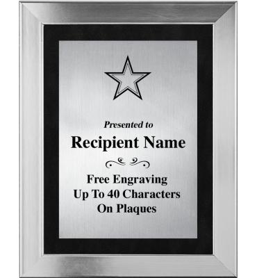 Stainless Steel Omega Frame Plaque
