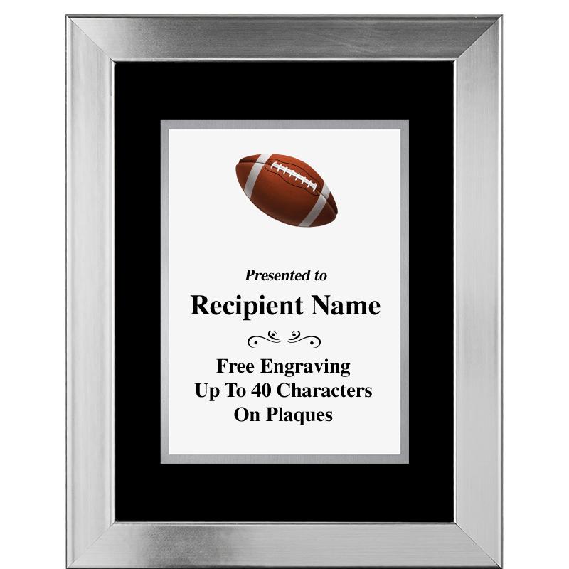 11.5"X14.5" PLATINUM FRAME PLQ