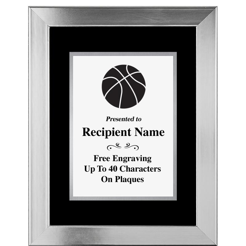 11.5"X14.5" PLATINUM FRAME PLQ