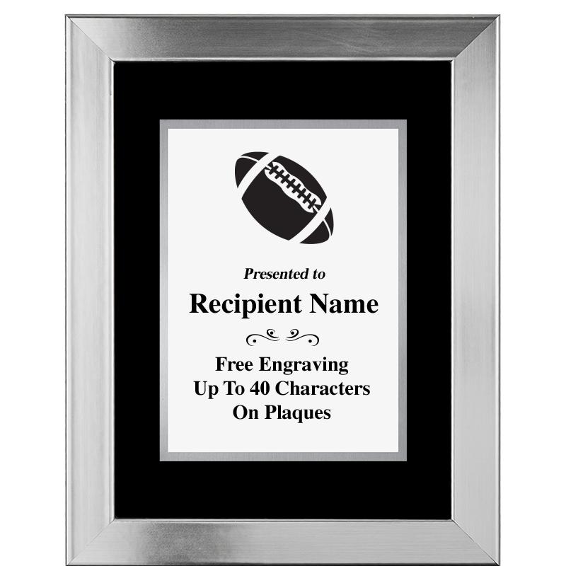 11.5"X14.5" PLATINUM FRAME PLQ