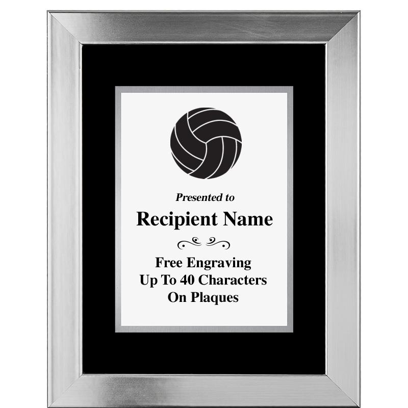 11.5"X14.5" PLATINUM FRAME PLQ