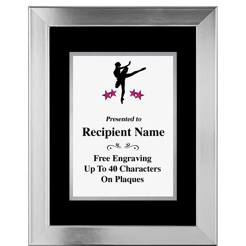 11.5"X14.5" PLATINUM FRAME PLQ