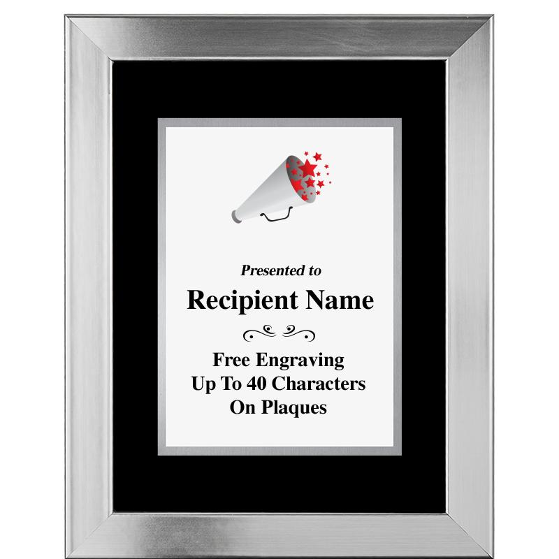 11.5"X14.5" PLATINUM FRAME PLQ