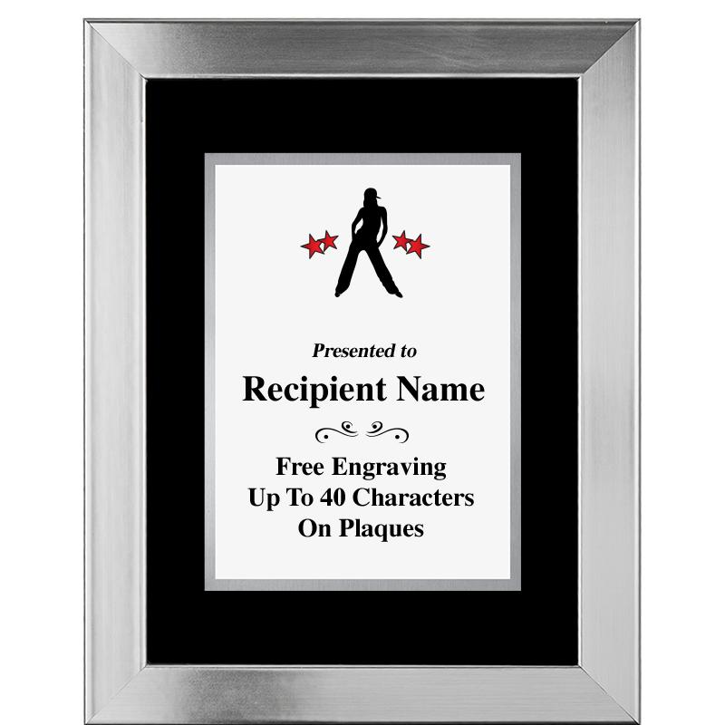 11.5"X14.5" PLATINUM FRAME PLQ