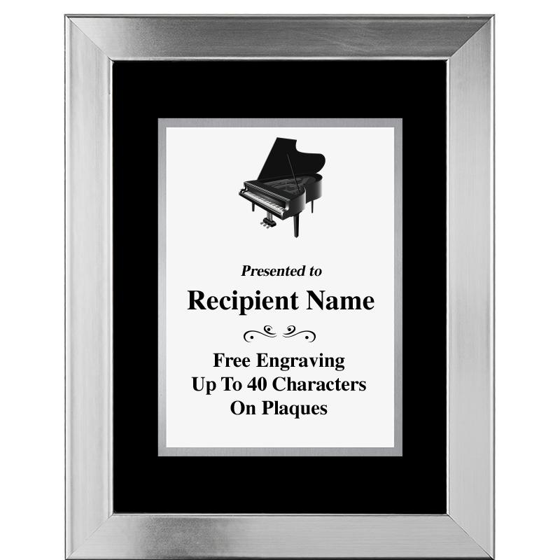 11.5"X14.5" PLATINUM FRAME PLQ