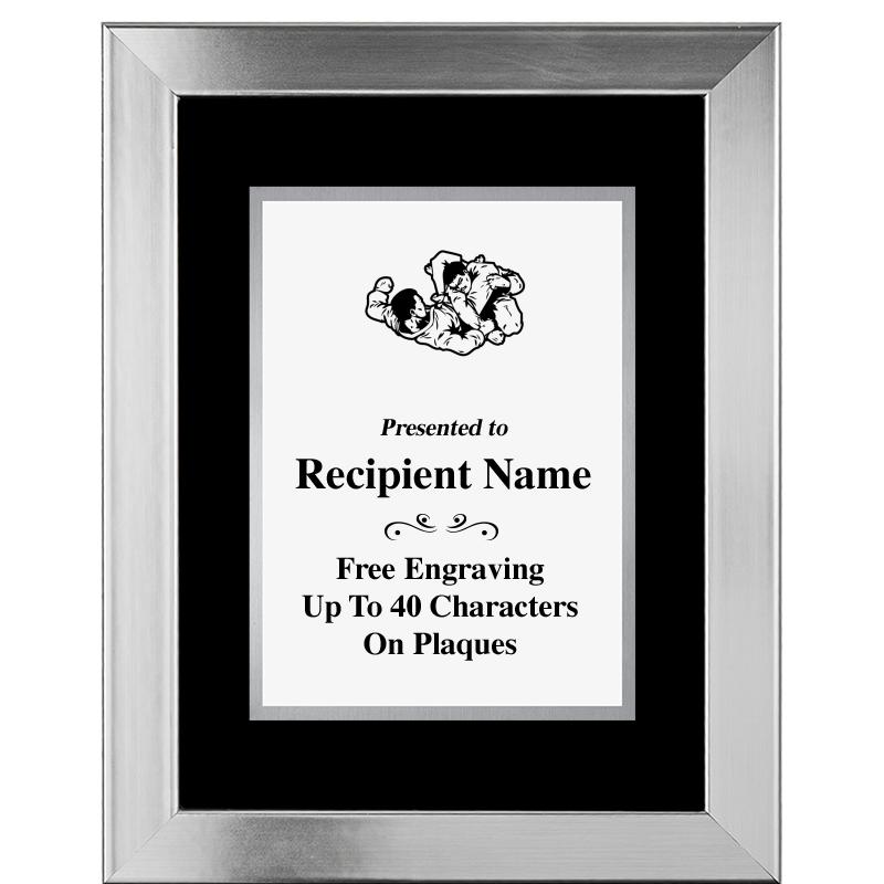 11.5"X14.5" PLATINUM FRAME PLQ