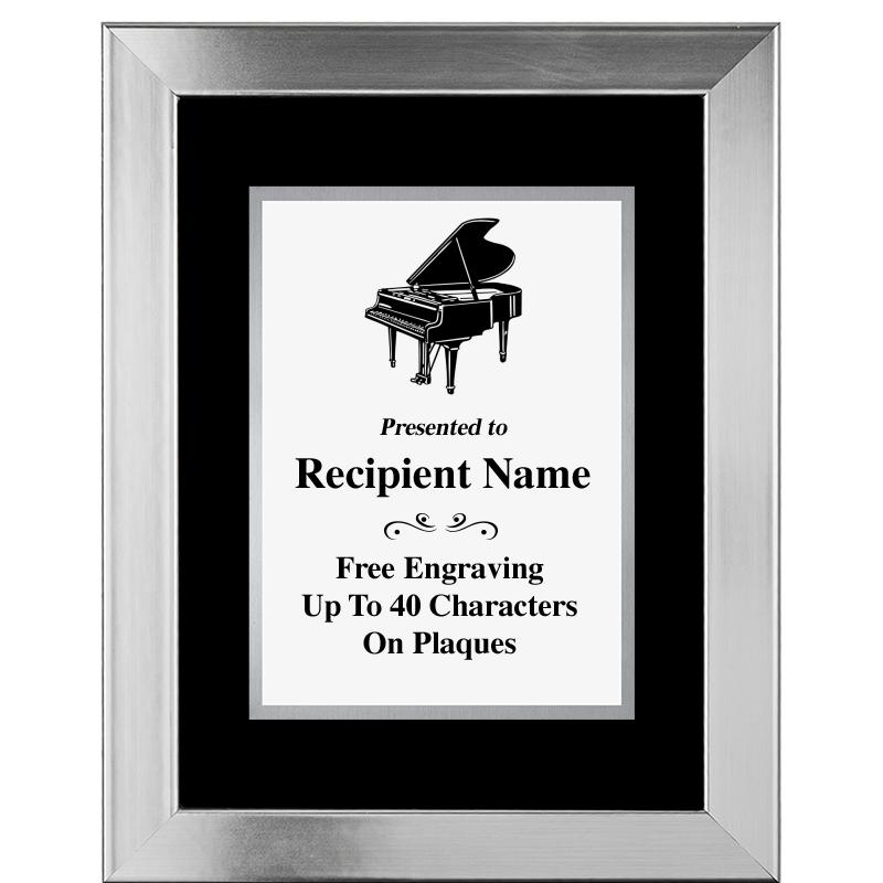 11.5"X14.5" PLATINUM FRAME PLQ