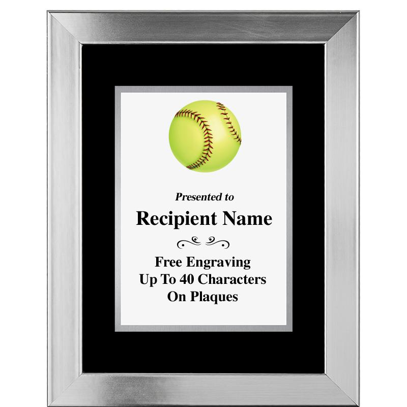 11.5"X14.5" PLATINUM FRAME PLQ