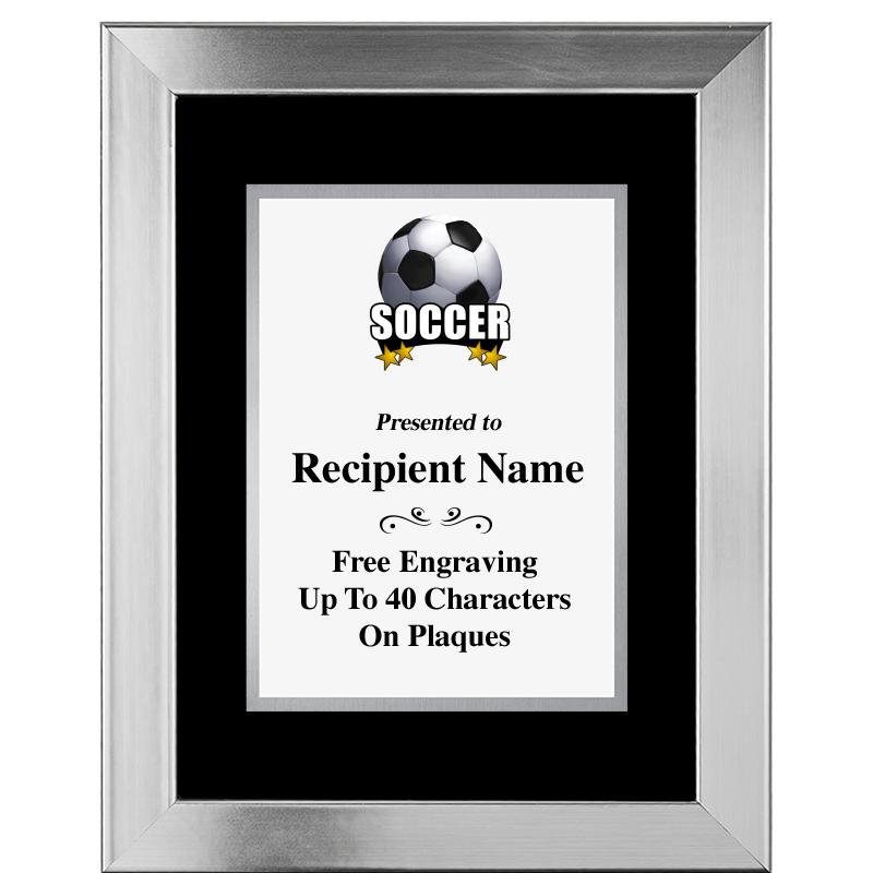 11.5"X14.5" PLATINUM FRAME PLQ