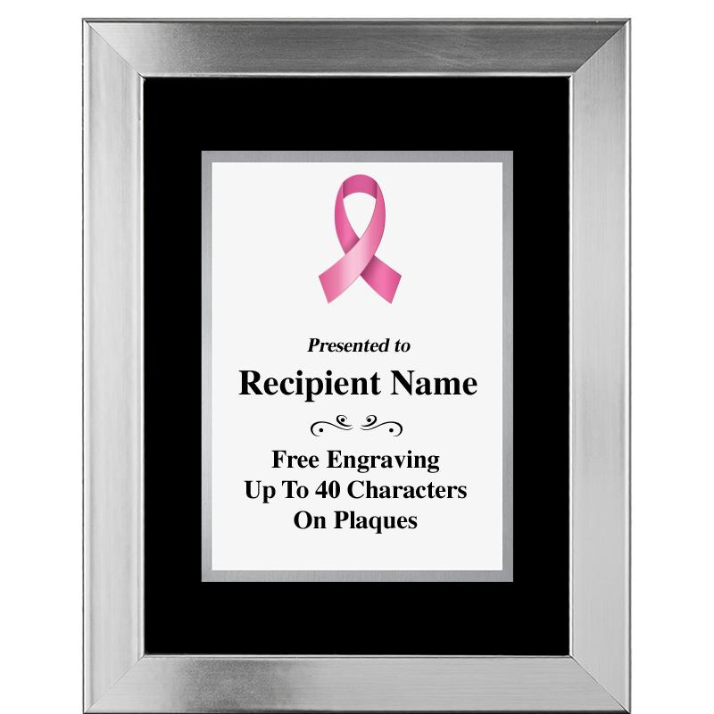 11.5"X14.5" PLATINUM FRAME PLQ