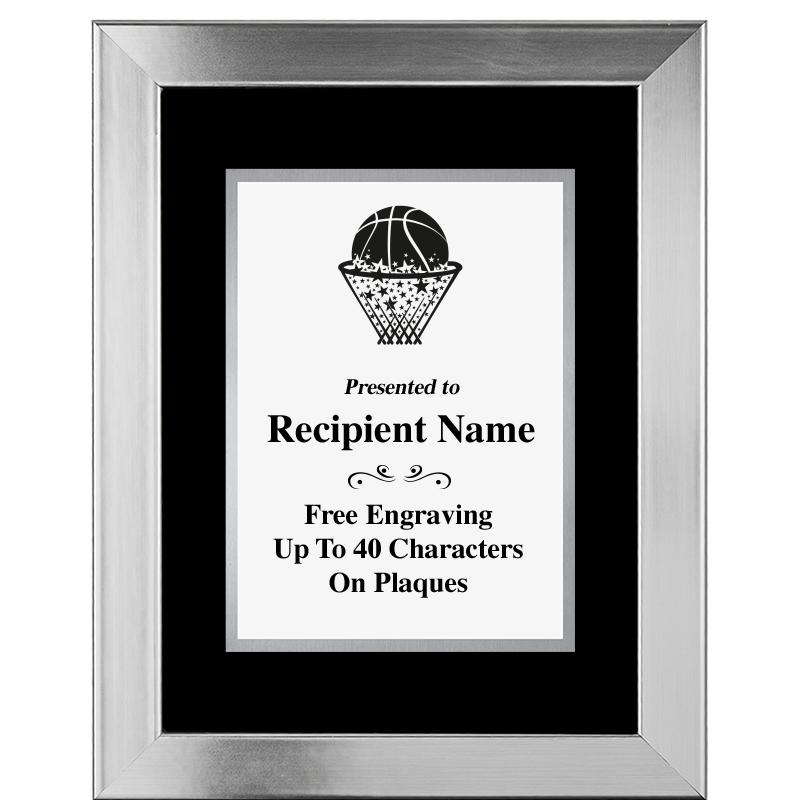 11.5"X14.5" PLATINUM FRAME PLQ