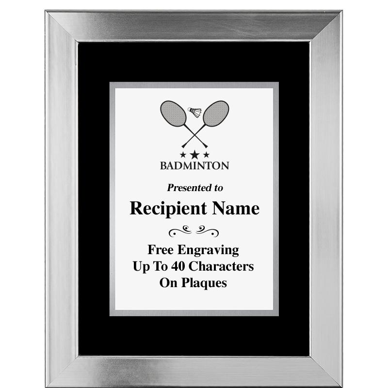 11.5"X14.5" PLATINUM FRAME PLQ