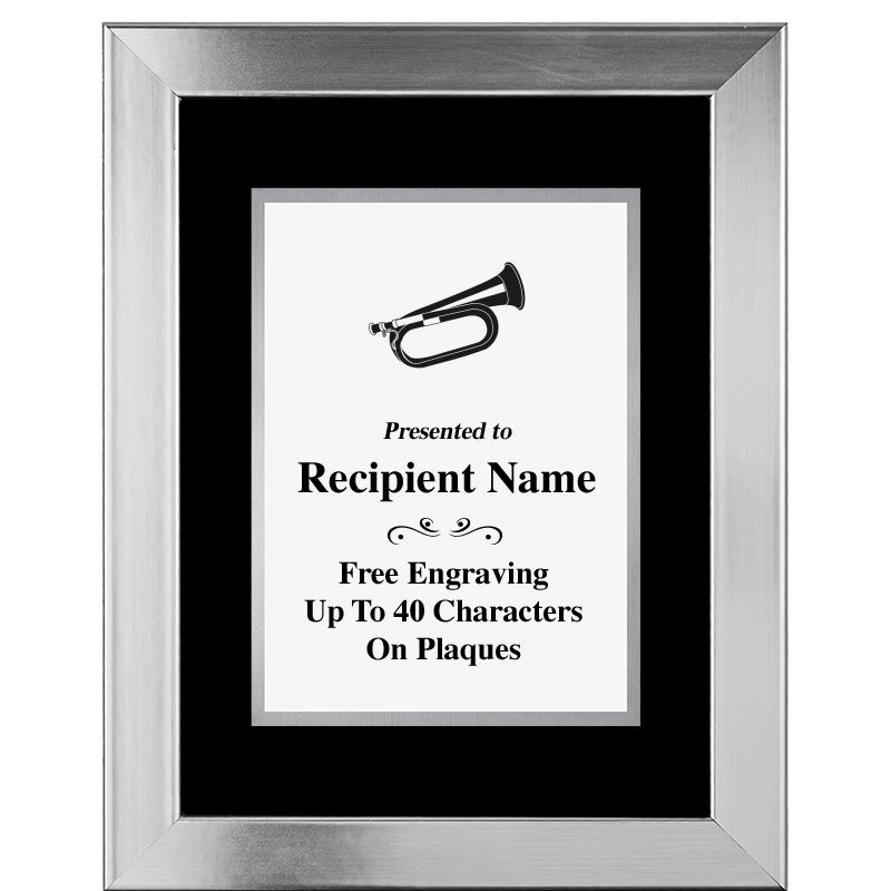 11.5"X14.5" PLATINUM FRAME PLQ