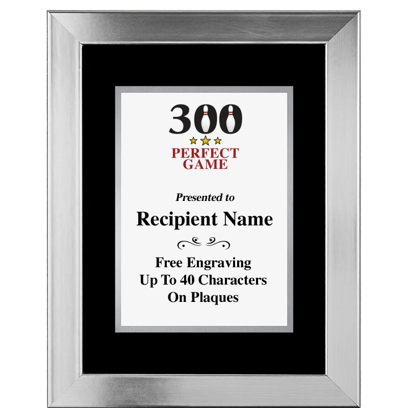 11.5"X14.5" PLATINUM FRAME PLQ