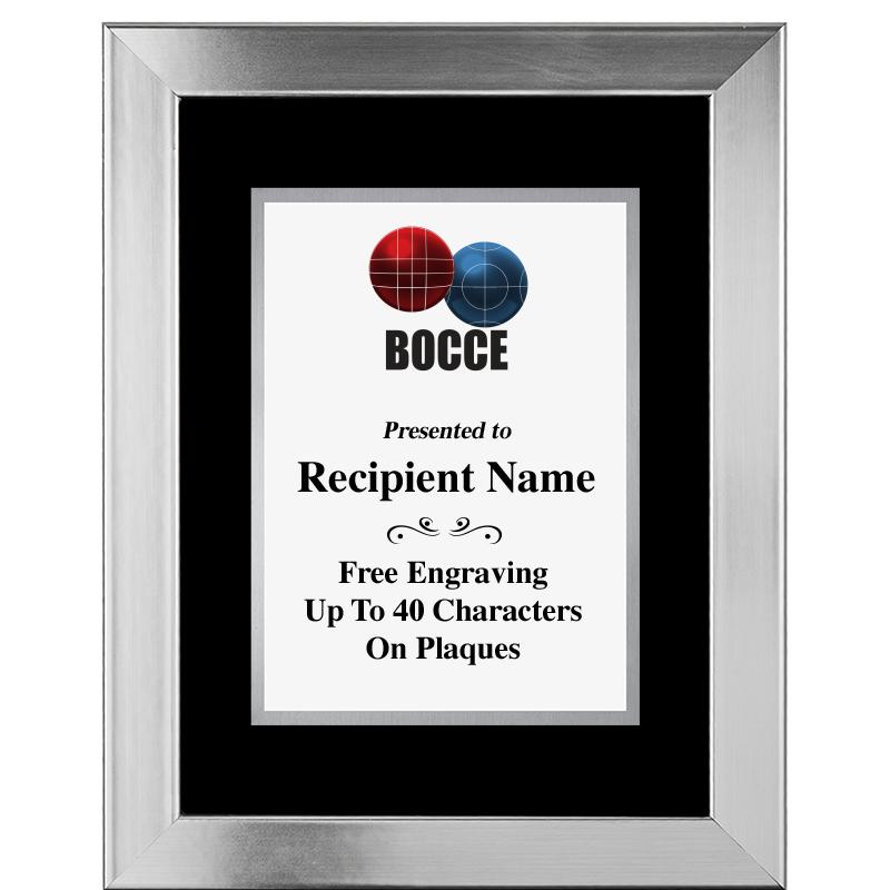 11.5"X14.5" PLATINUM FRAME PLQ