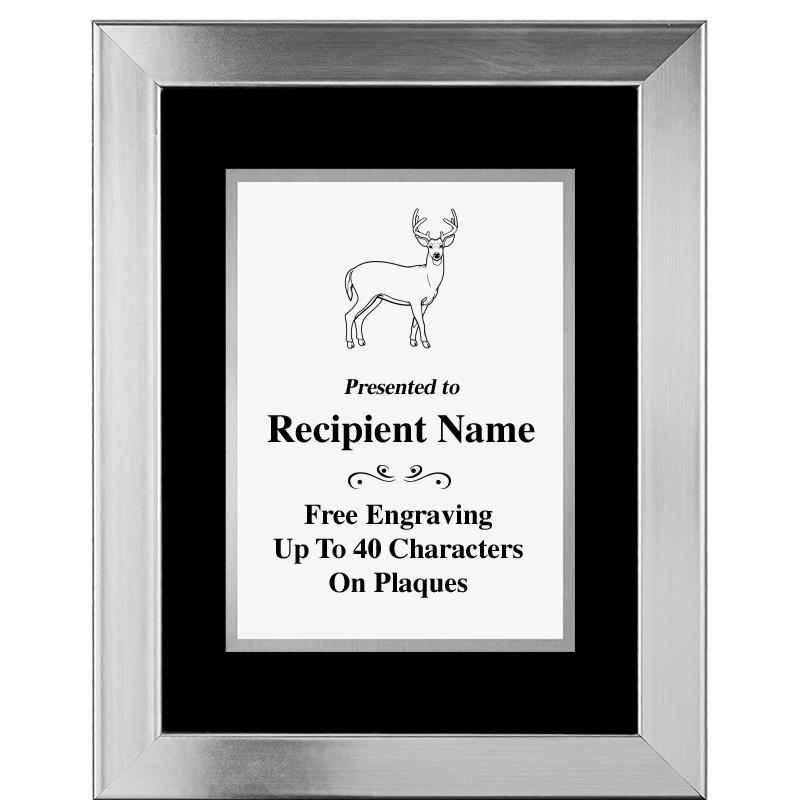 11.5"X14.5" PLATINUM FRAME PLQ