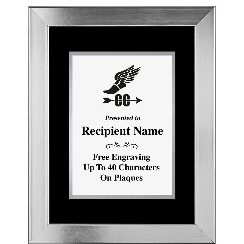 11.5"X14.5" PLATINUM FRAME PLQ