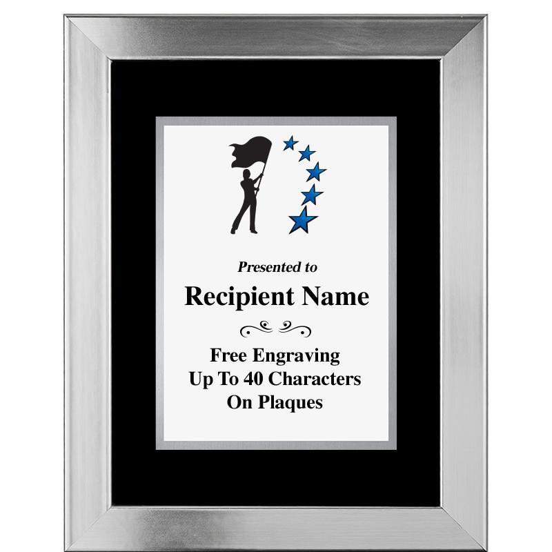 11.5"X14.5" PLATINUM FRAME PLQ