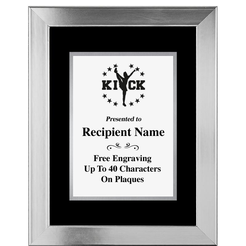 11.5"X14.5" PLATINUM FRAME PLQ