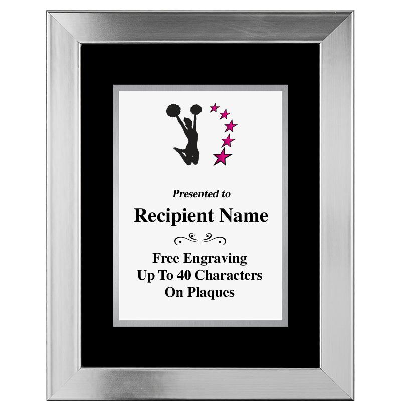 11.5"X14.5" PLATINUM FRAME PLQ