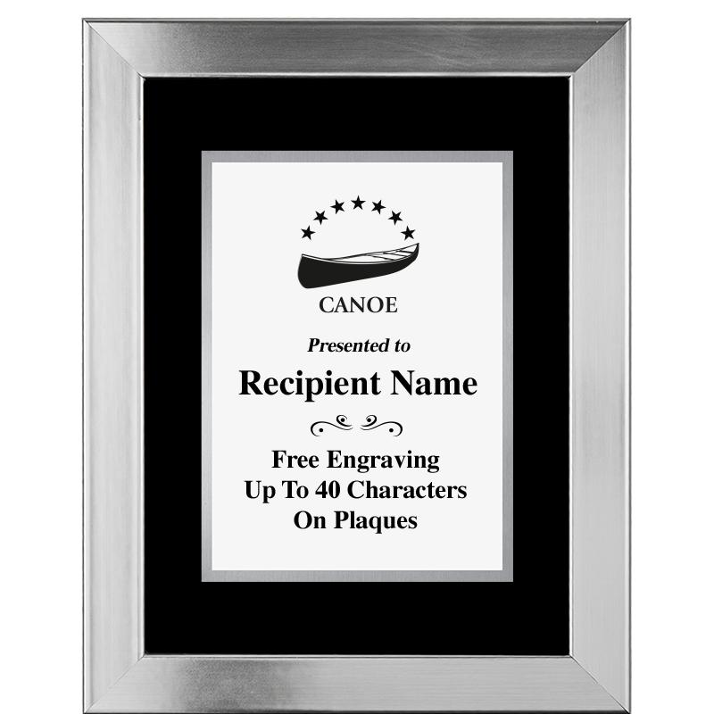 11.5"X14.5" PLATINUM FRAME PLQ