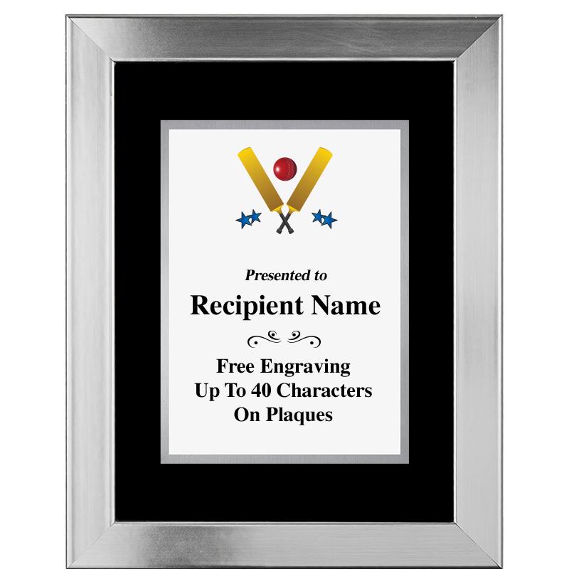 11.5"X14.5" PLATINUM FRAME PLQ