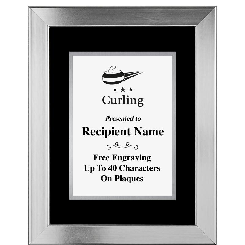 11.5"X14.5" PLATINUM FRAME PLQ