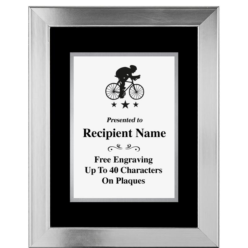 11.5"X14.5" PLATINUM FRAME PLQ