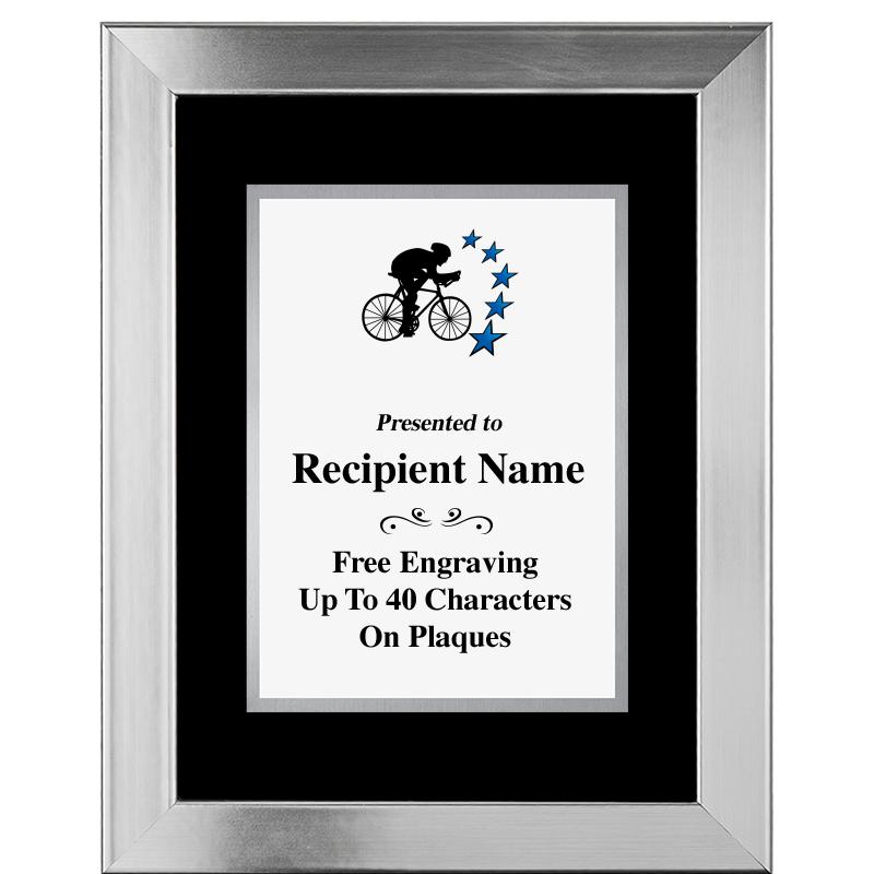 11.5"X14.5" PLATINUM FRAME PLQ