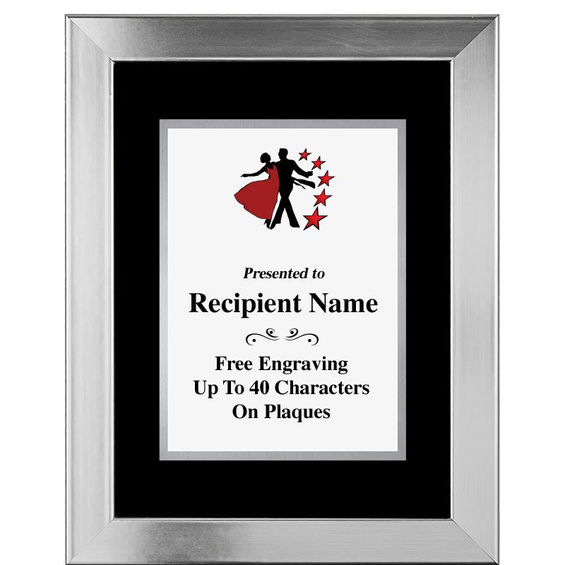 11.5"X14.5" PLATINUM FRAME PLQ