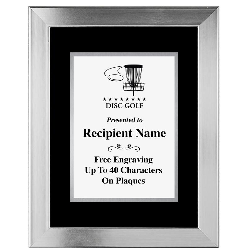 11.5"X14.5" PLATINUM FRAME PLQ