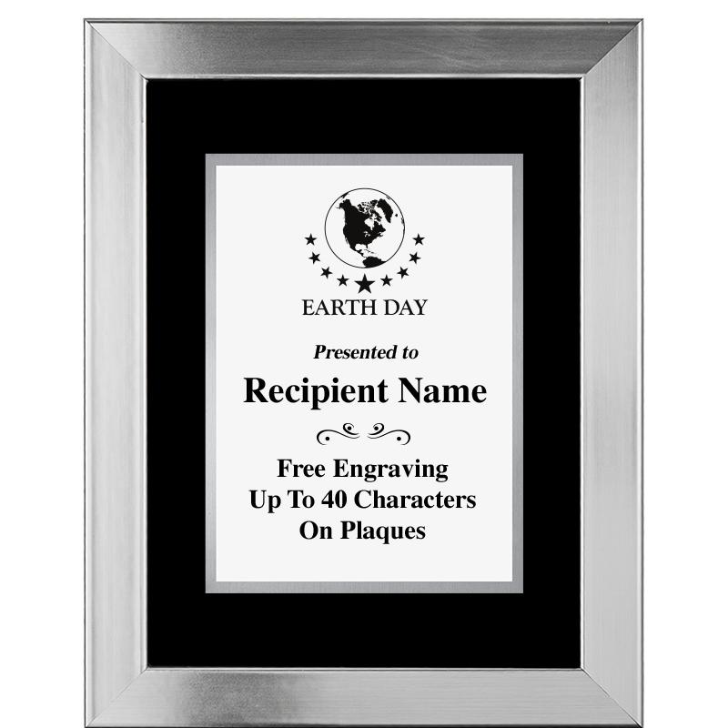 11.5"X14.5" PLATINUM FRAME PLQ