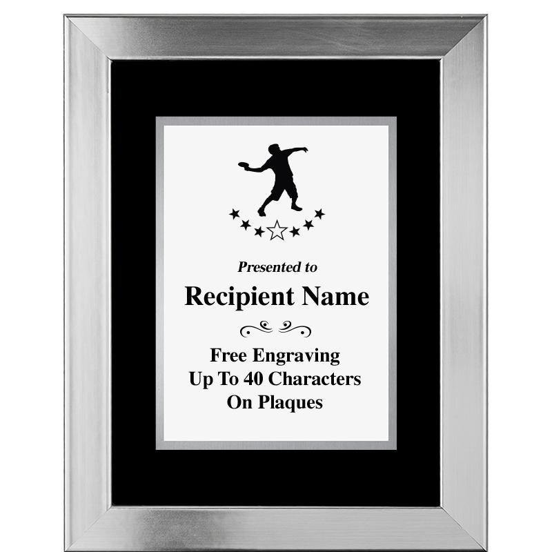 11.5"X14.5" PLATINUM FRAME PLQ