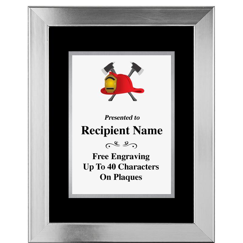 11.5"X14.5" PLATINUM FRAME PLQ