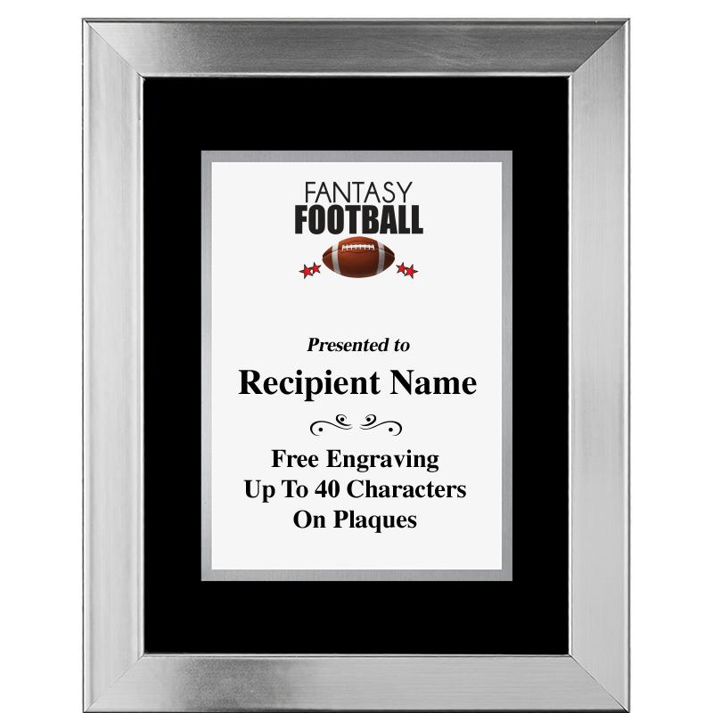 11.5"X14.5" PLATINUM FRAME PLQ