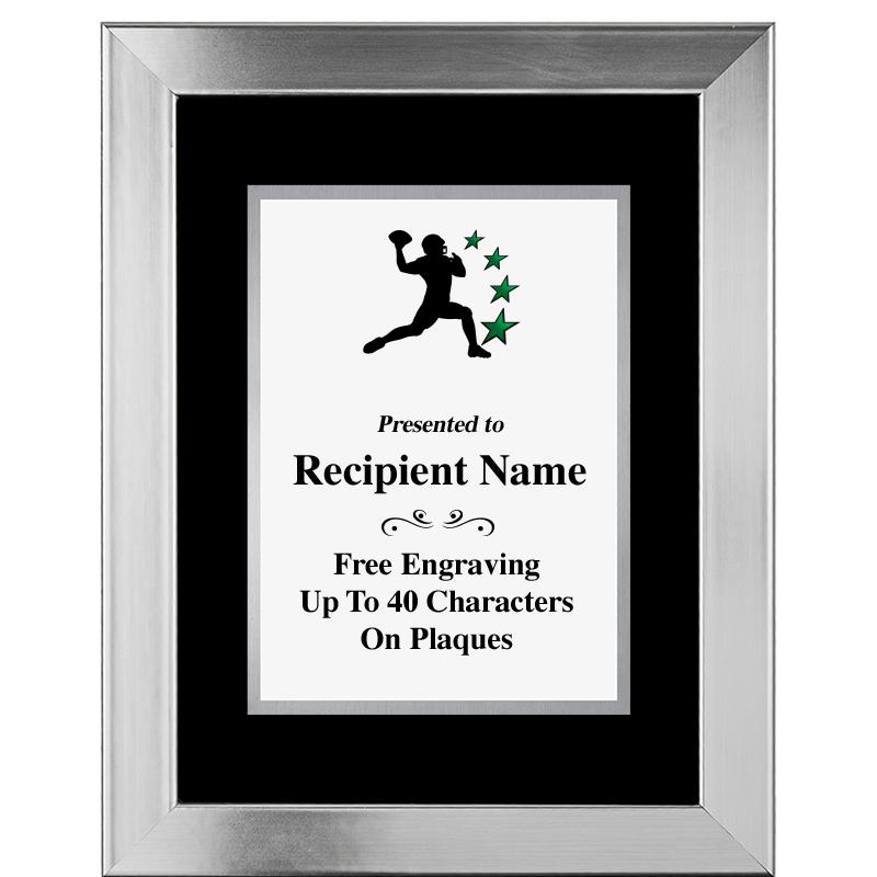 11.5"X14.5" PLATINUM FRAME PLQ