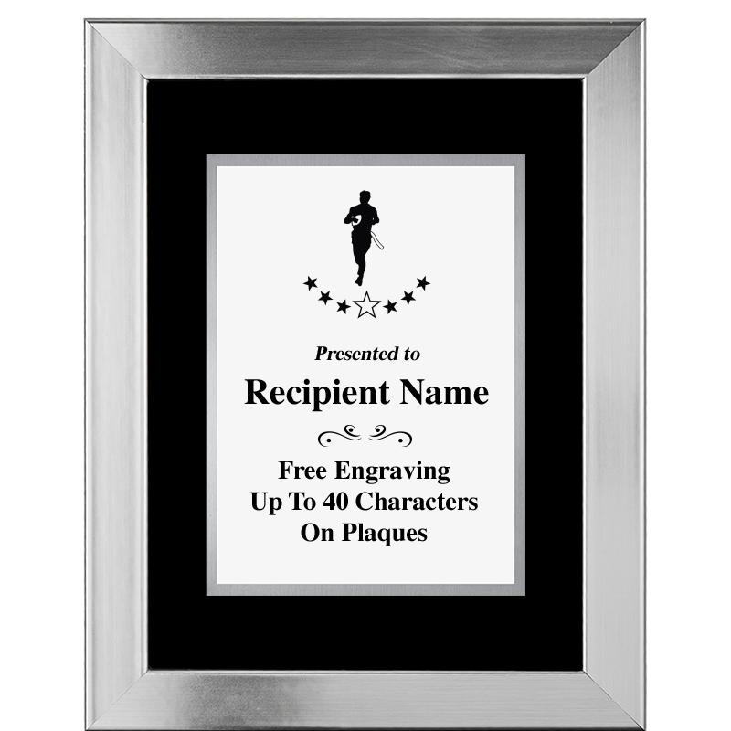 11.5"X14.5" PLATINUM FRAME PLQ