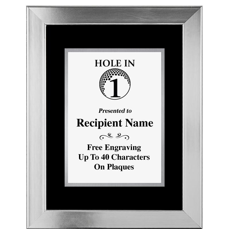 11.5"X14.5" PLATINUM FRAME PLQ
