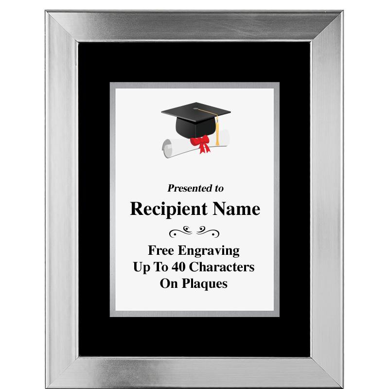 11.5"X14.5" PLATINUM FRAME PLQ